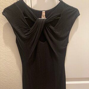 Bailey 44 Black Sleeveless Knit Top Sz Sm
